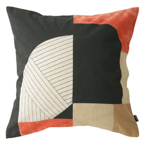 ROUBE Cushion Cover Pink x Black - weare-francfranc