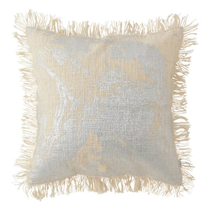 PRENET Cushion Cover Ivory x Silver - weare-francfranc