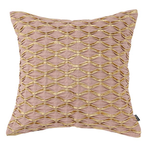 ROSHNIR Cushion Cover Pink x Gold - weare-francfranc