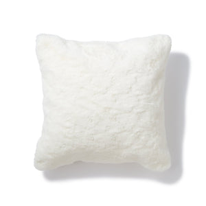 Sheroru Fluffy Cushion Cover White - weare-francfranc