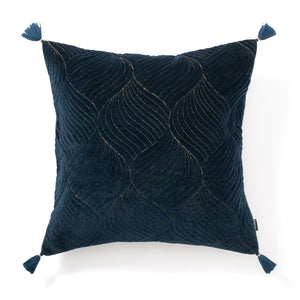 Wavellen Cushion Cover Navy - weare-francfranc