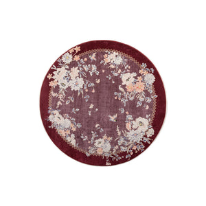 Shriel Rug Purple motif - weare-francfranc