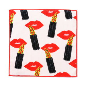 BBH Hand Towel Lips Pink - weare-francfranc