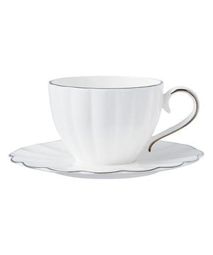 BLANC Cup & Saucer White - weare-francfranc