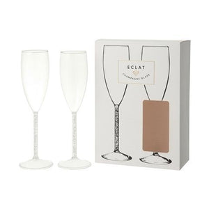 ECLAT Champagne Glass 2P Set - weare-francfranc