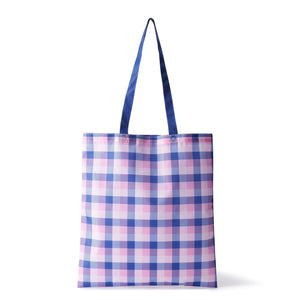 ERUN ECOBAG PLAD CHECKED - weare-francfranc