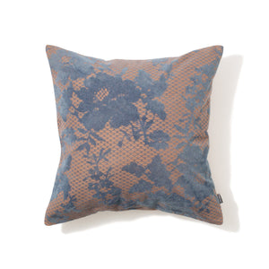 FROWERIN CUSHION COVER Beige x Blue - weare-francfranc