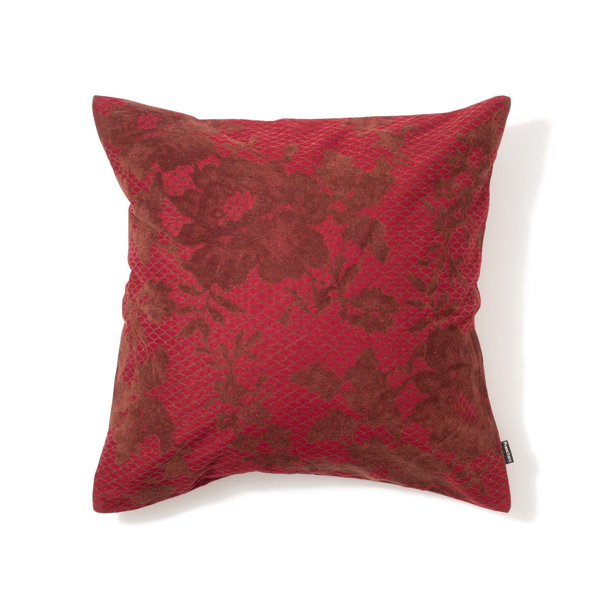 FROWERIN CUSHION COVER Red x Dark Red weare francfranc