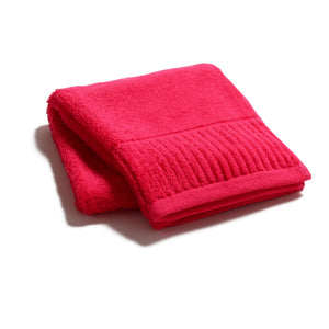 IMABARI Wind Organic Towel Red - weare-francfranc