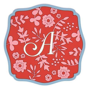 INITIAL A Coaster Red - weare-francfranc