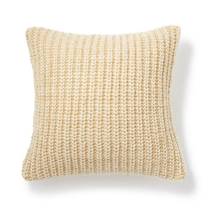 Knita Cushion Cover White Gold - weare-francfranc