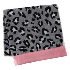 LEOPARD BATH TOWEL grey - weare-francfranc