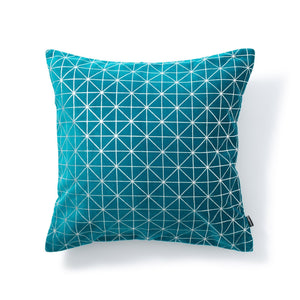 LINERY CUSHION COVER Green x Sliver - weare-francfranc