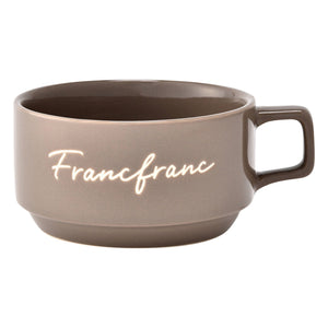 LOGO Soup Cup grey - weare-francfranc