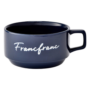 LOGO Soup Cup Navy - weare-francfranc
