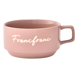 LOGO Soup Cup Pink - weare-francfranc