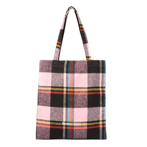 LOGO TOTE PLAD CHECKED Small - weare-francfranc