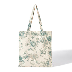 LOGOTOTE FLOWER Small Green - weare-francfranc