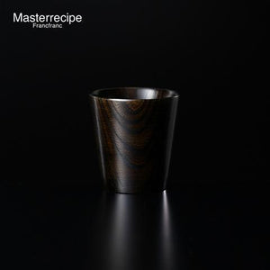 Master Receipe TUMBLER Wood Small Dark Brown - weare-francfranc