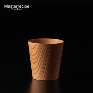 Master Recipe TUMBLER Wood Small Natural - weare-francfranc