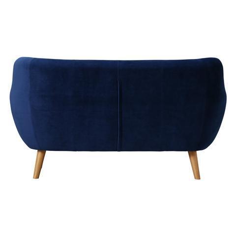 NAVIA Sofa Velvet Dark Navy