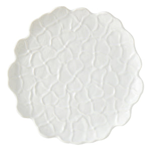 PARTE Plate Ajisai Large White - weare-francfranc